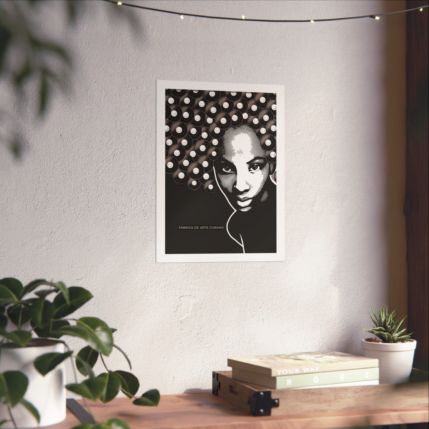 Artistic Matte Vertical Poster - Fábrica de Arte Cubano Design