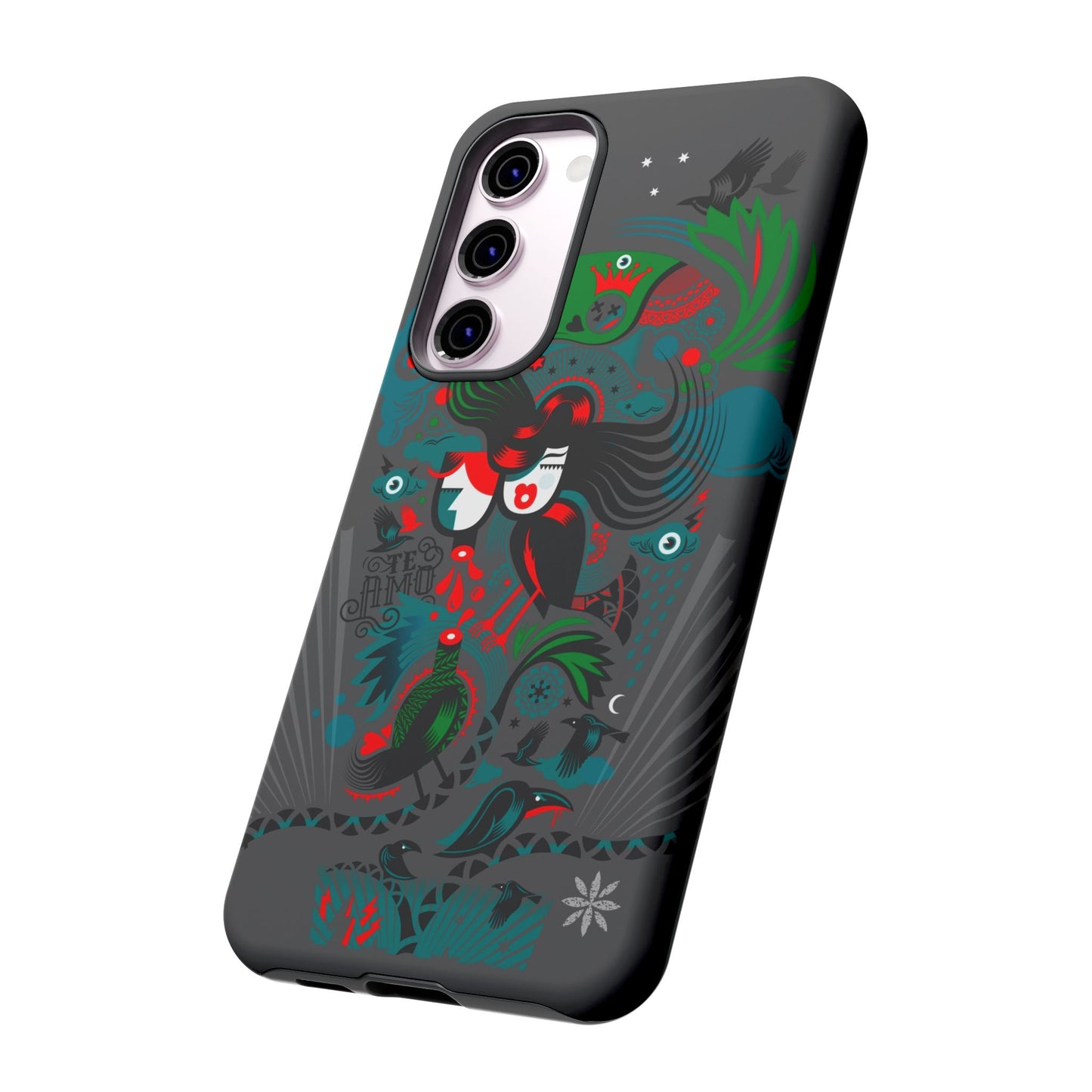 Te Amo BlackBirds - Rugged Phone Case