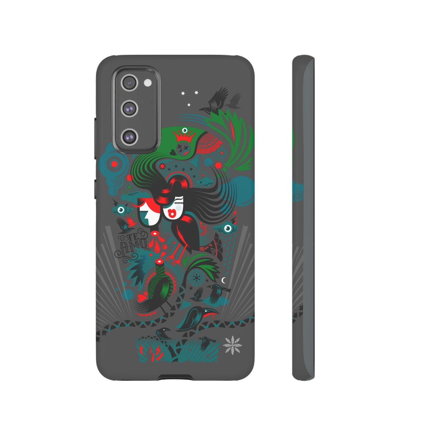 Te Amo BlackBirds - Rugged Phone Case