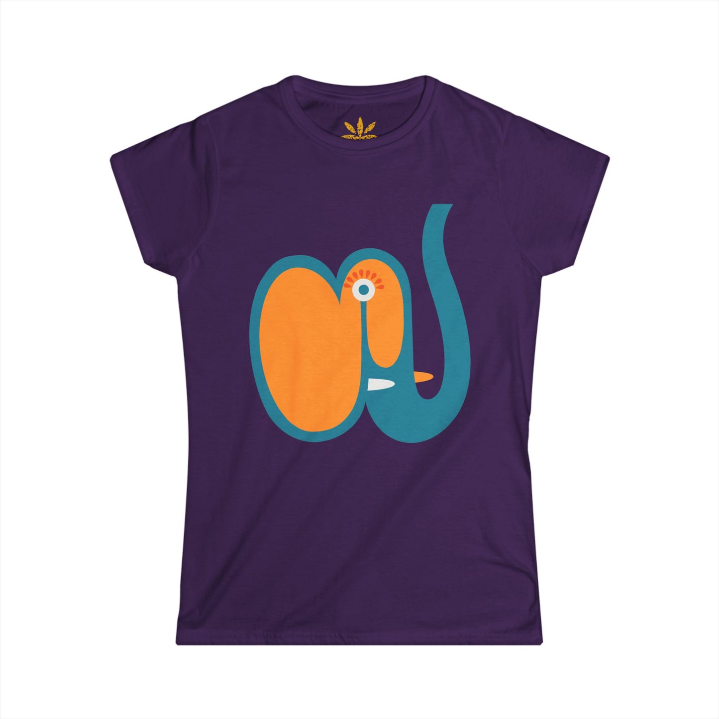 Elephant Women's T-Shirt – Softstyle Tee with Elephant Design