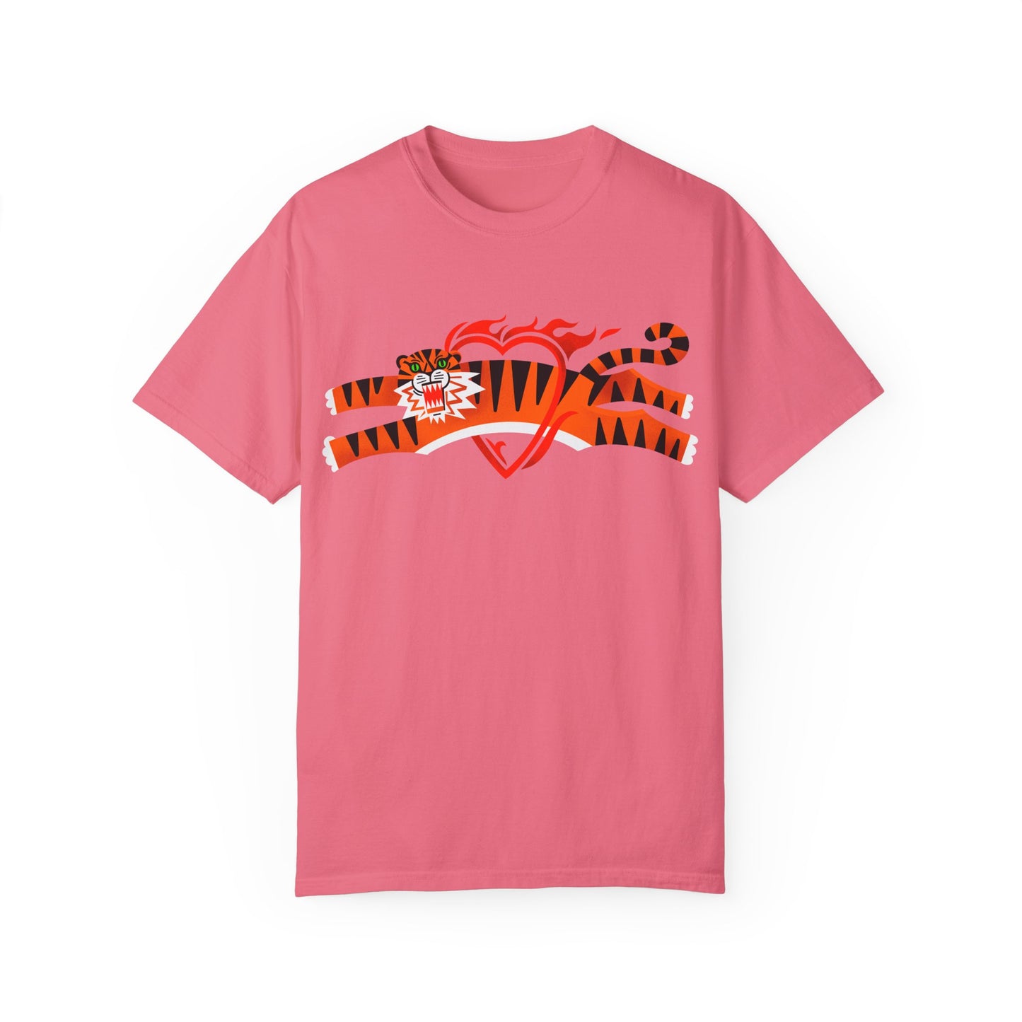 Tiger in love Unisex T-Shirt - Perfect for Nature Lovers & Casual Outings