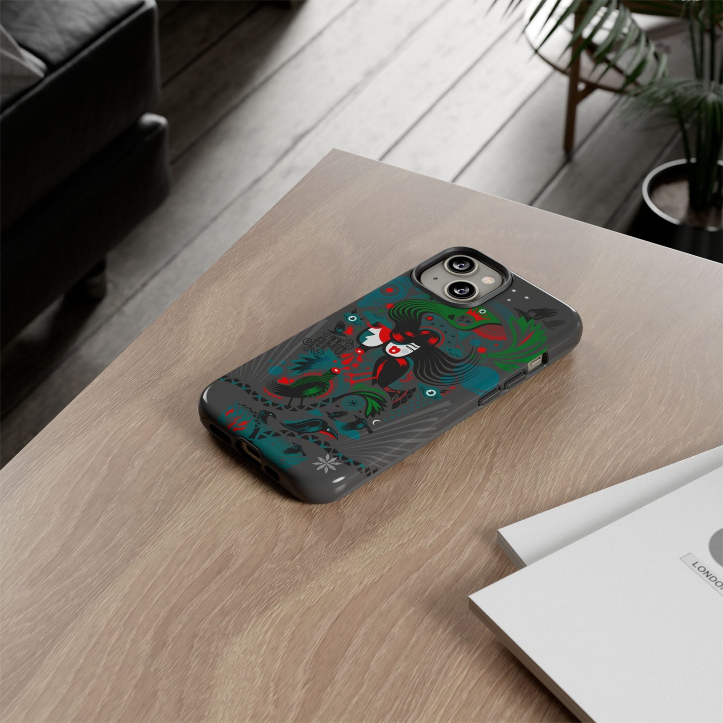 Te Amo BlackBirds - Rugged Phone Case