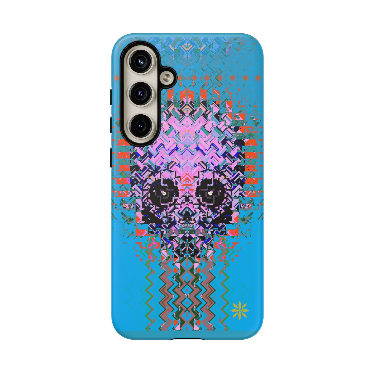 Pixel Skull - Rugged Phone Case