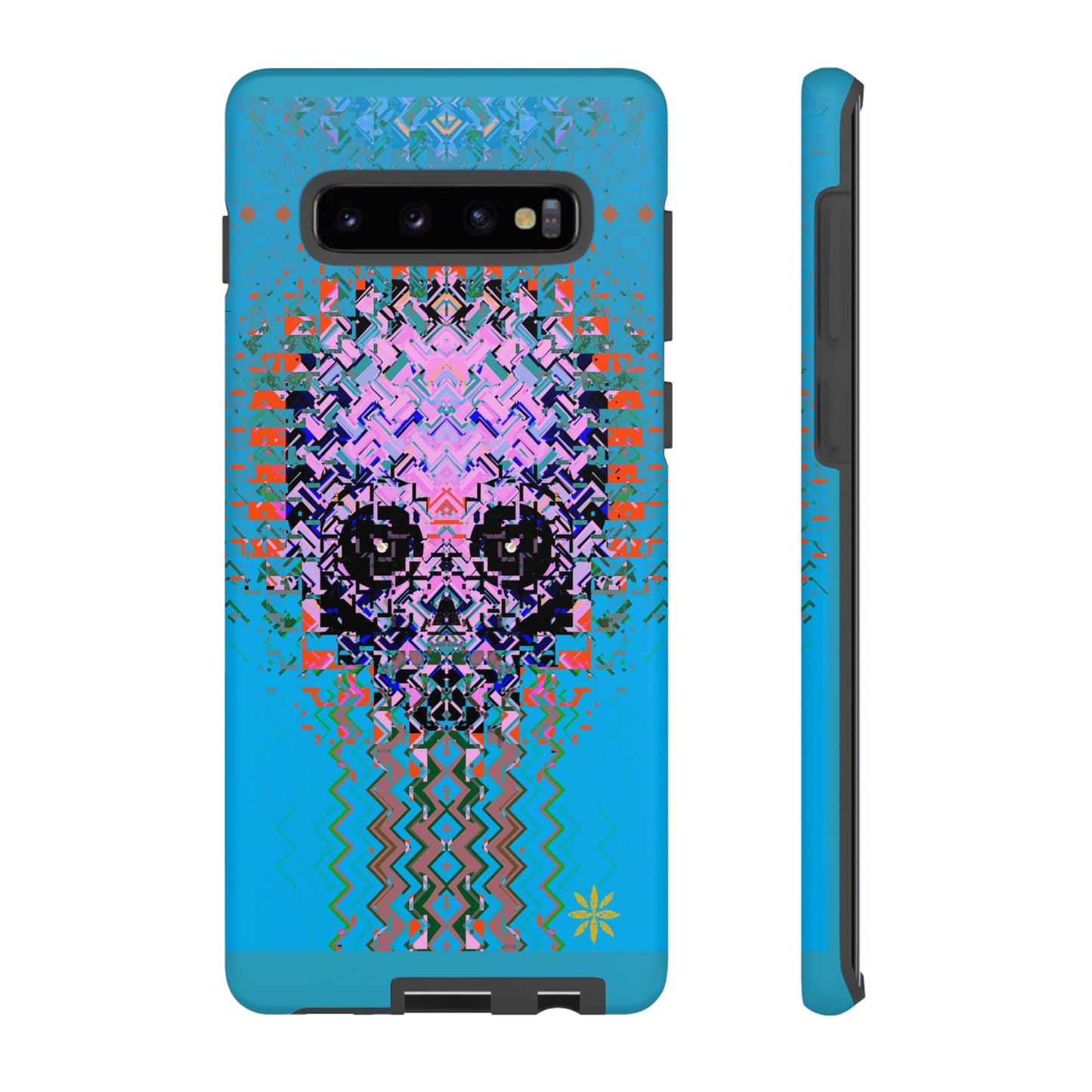 Pixel Skull - Rugged Phone Case