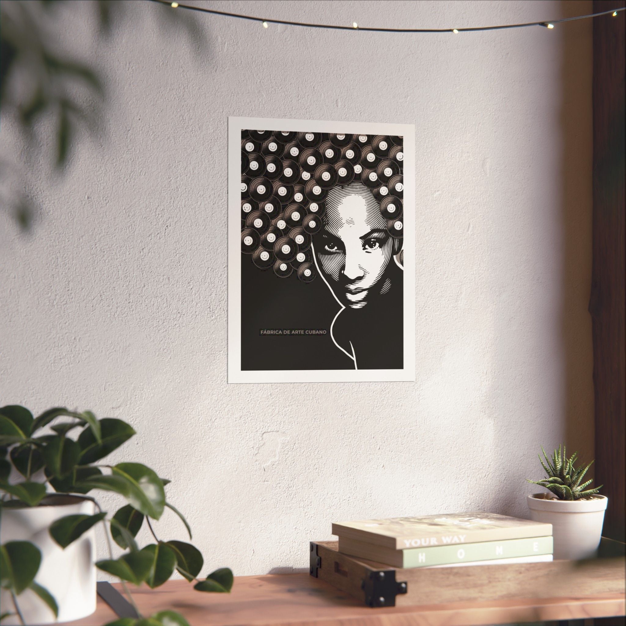 Artistic Matte Vertical Poster - Fábrica de Arte Cubano Design