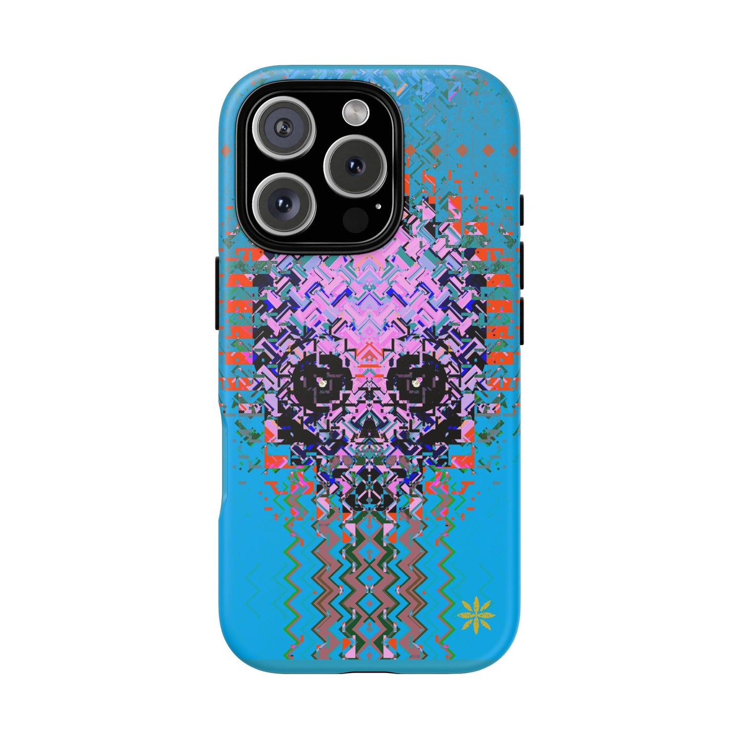 Pixel Skull - Rugged Phone Case