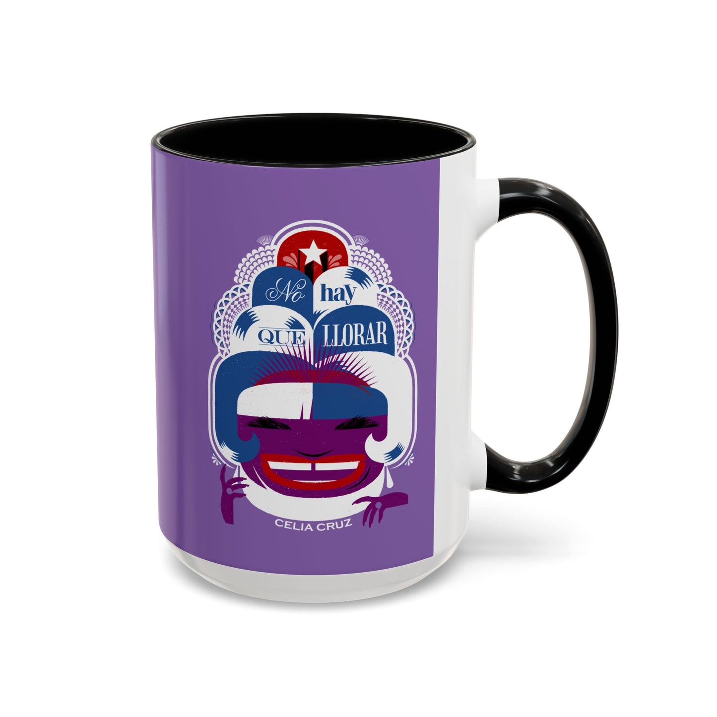 Celia Cruz Accent Coffee Mug (11, 15oz)