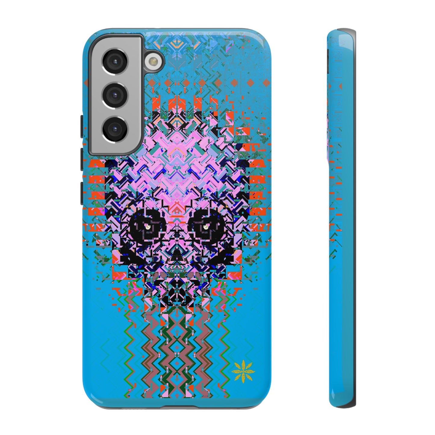 Pixel Skull - Rugged Phone Case