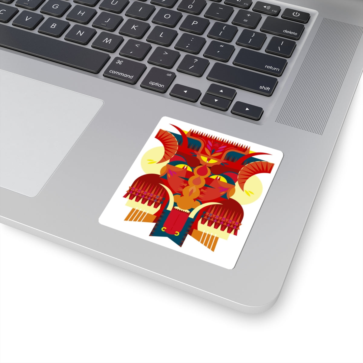 Demon Sticker – Dark Aesthetic Vinyl Decal