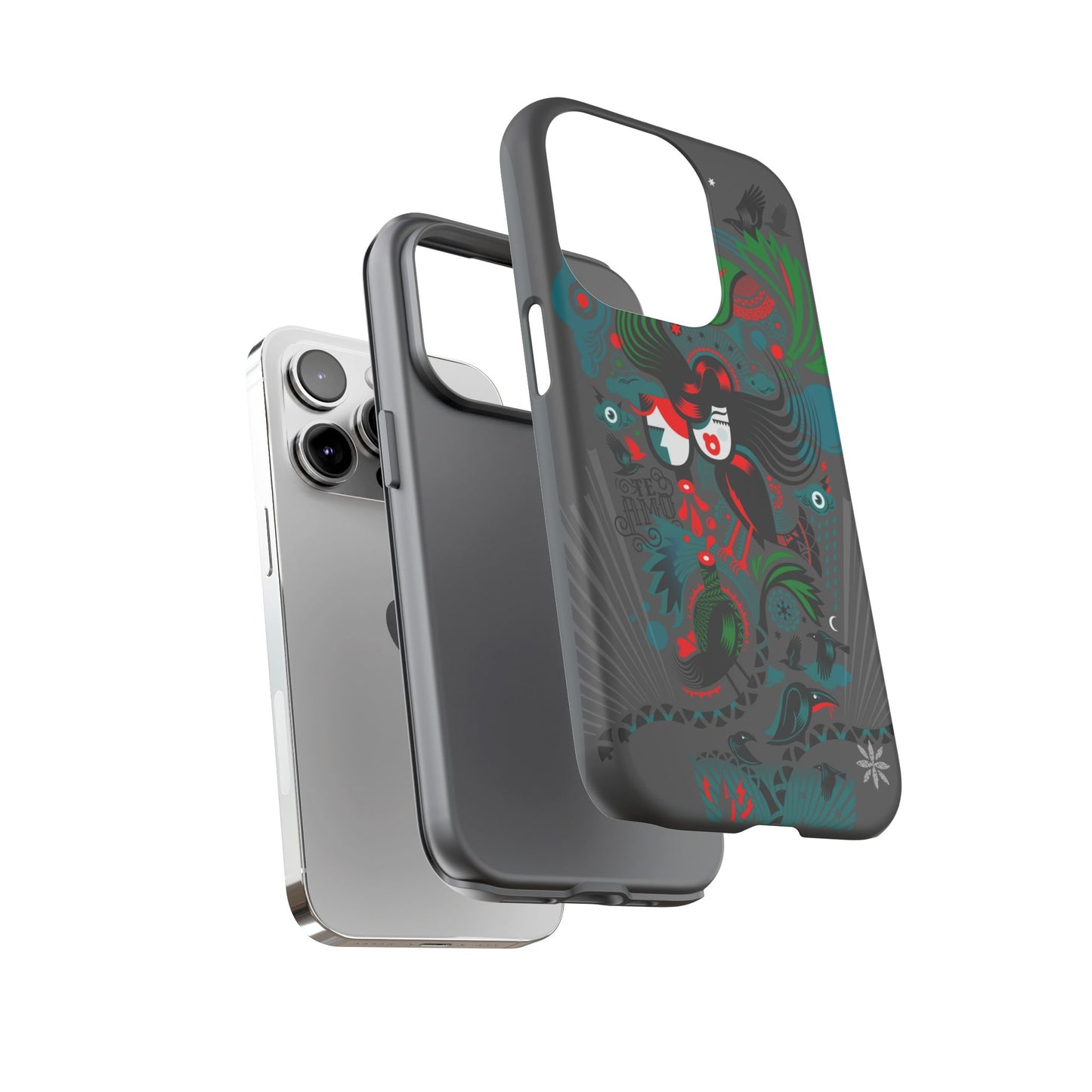 Te Amo BlackBirds - Rugged Phone Case