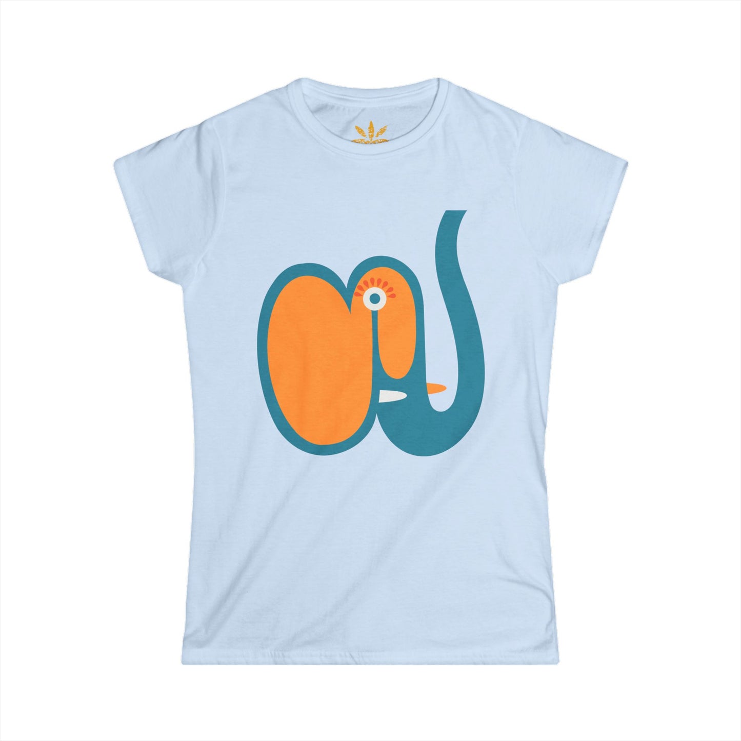 Elephant Women's T-Shirt – Softstyle Tee with Elephant Design