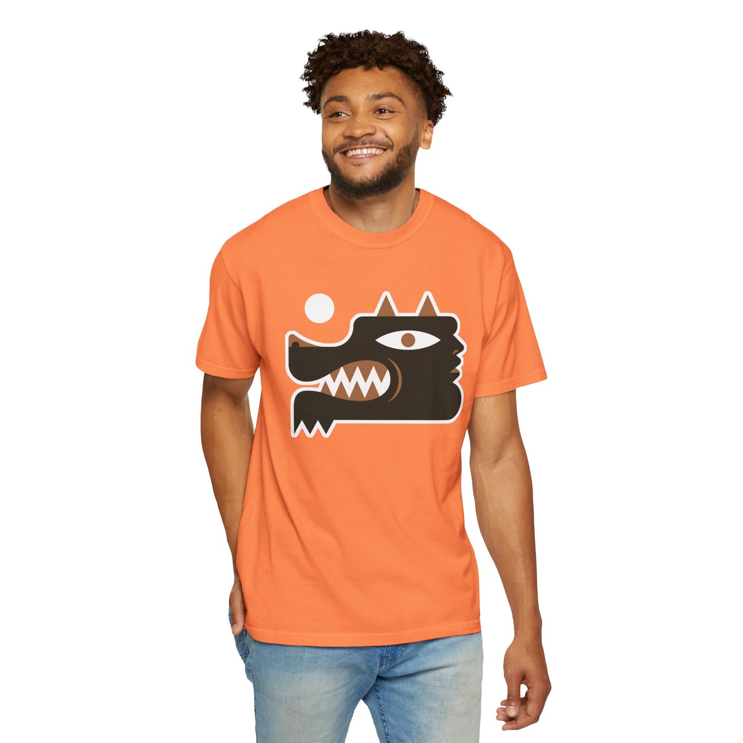 Bold Graphic Wolf Man Unisex T-Shirt