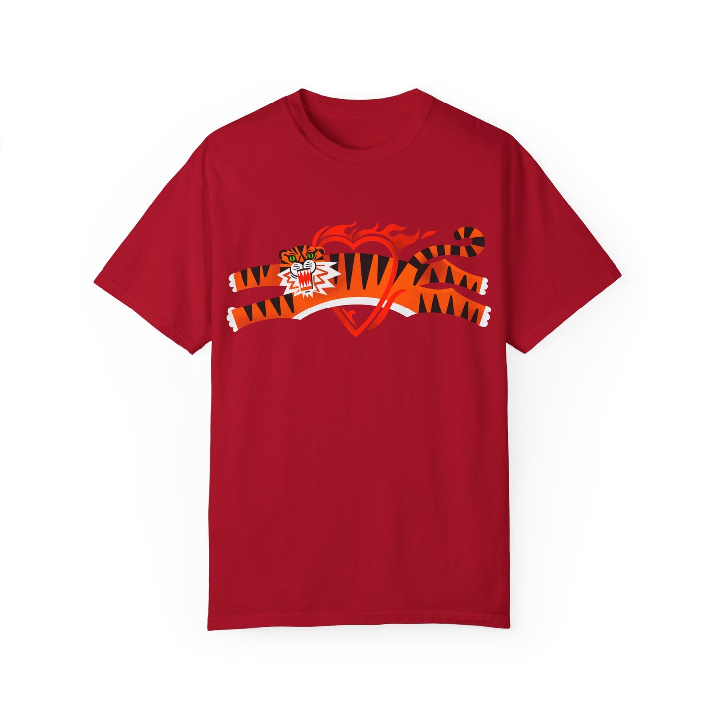 Tiger in love Unisex T-Shirt - Perfect for Nature Lovers & Casual Outings