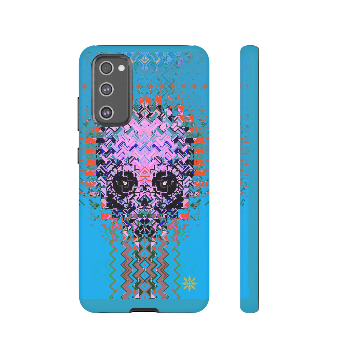 Pixel Skull - Rugged Phone Case