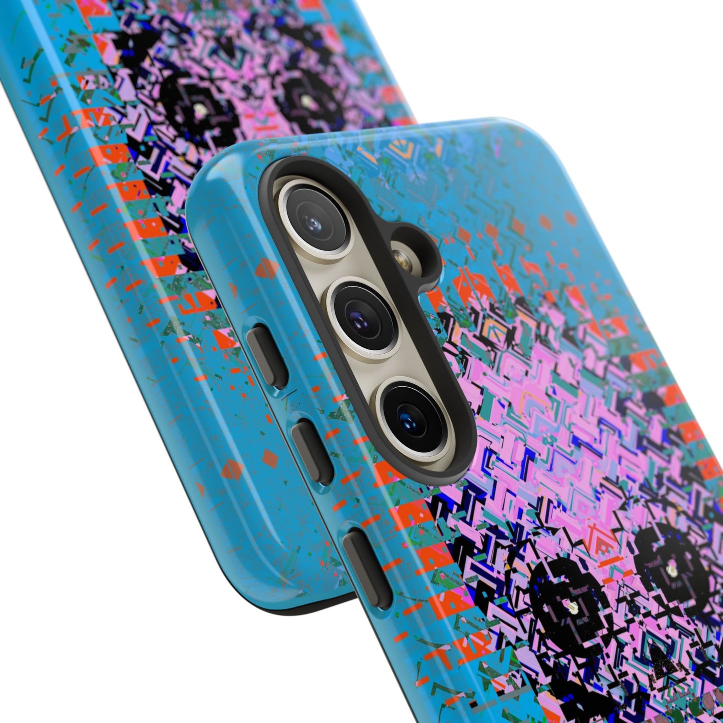 Pixel Skull - Rugged Phone Case