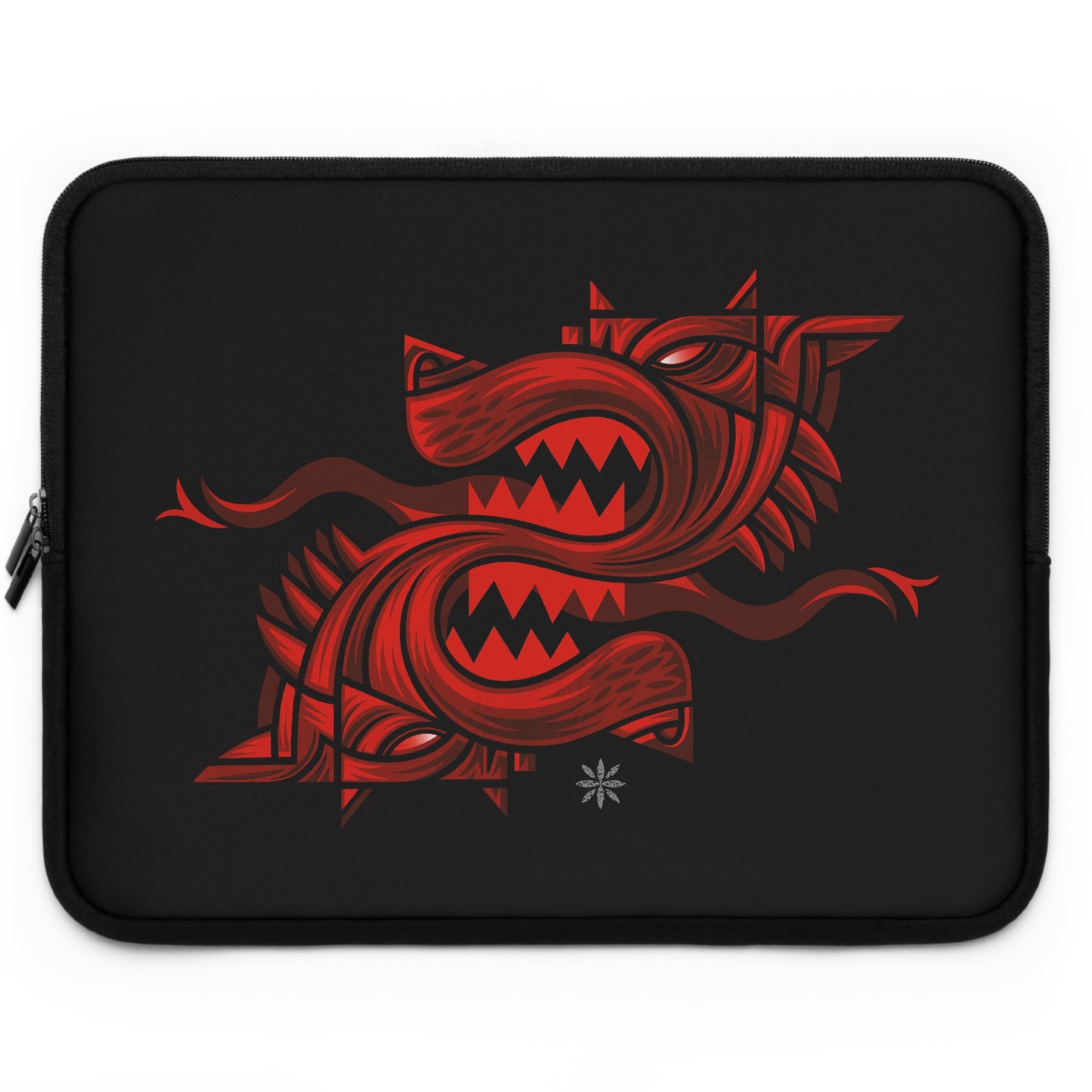 Wolf Fierce Dragon Laptop Sleeve - Stylish Protection for Tech Enthusiasts