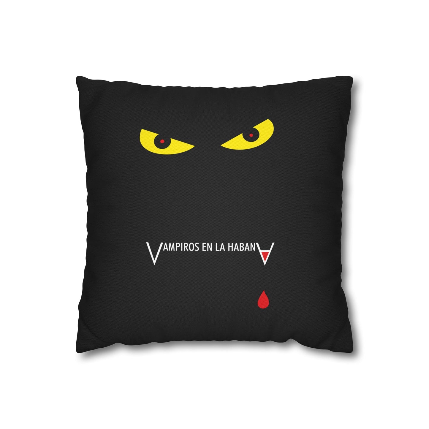 Vampiros en La Habana — Spun Polyester Decorative Throw Pillow Cover