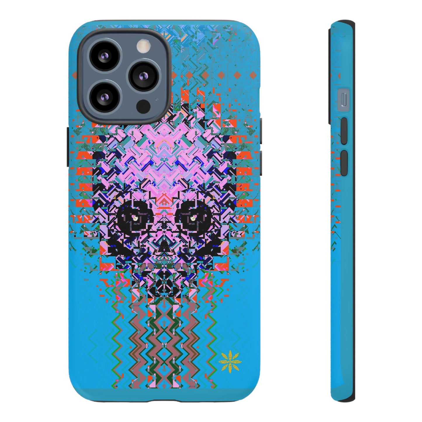 Pixel Skull - Rugged Phone Case