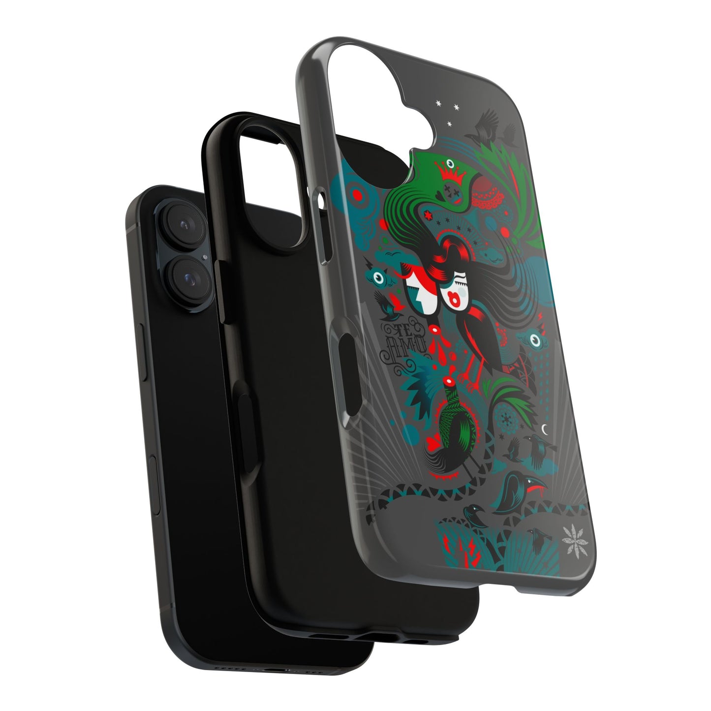 Te Amo BlackBirds - Rugged Phone Case