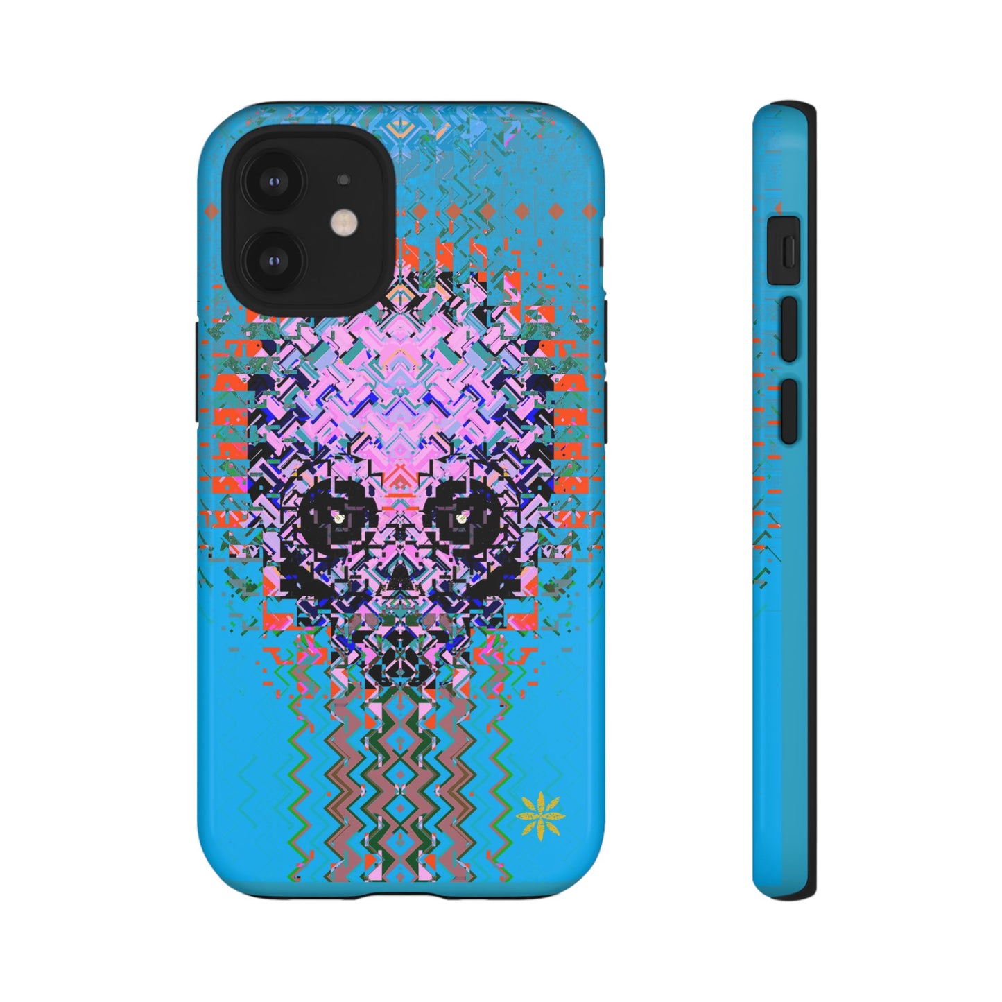 Pixel Skull - Rugged Phone Case