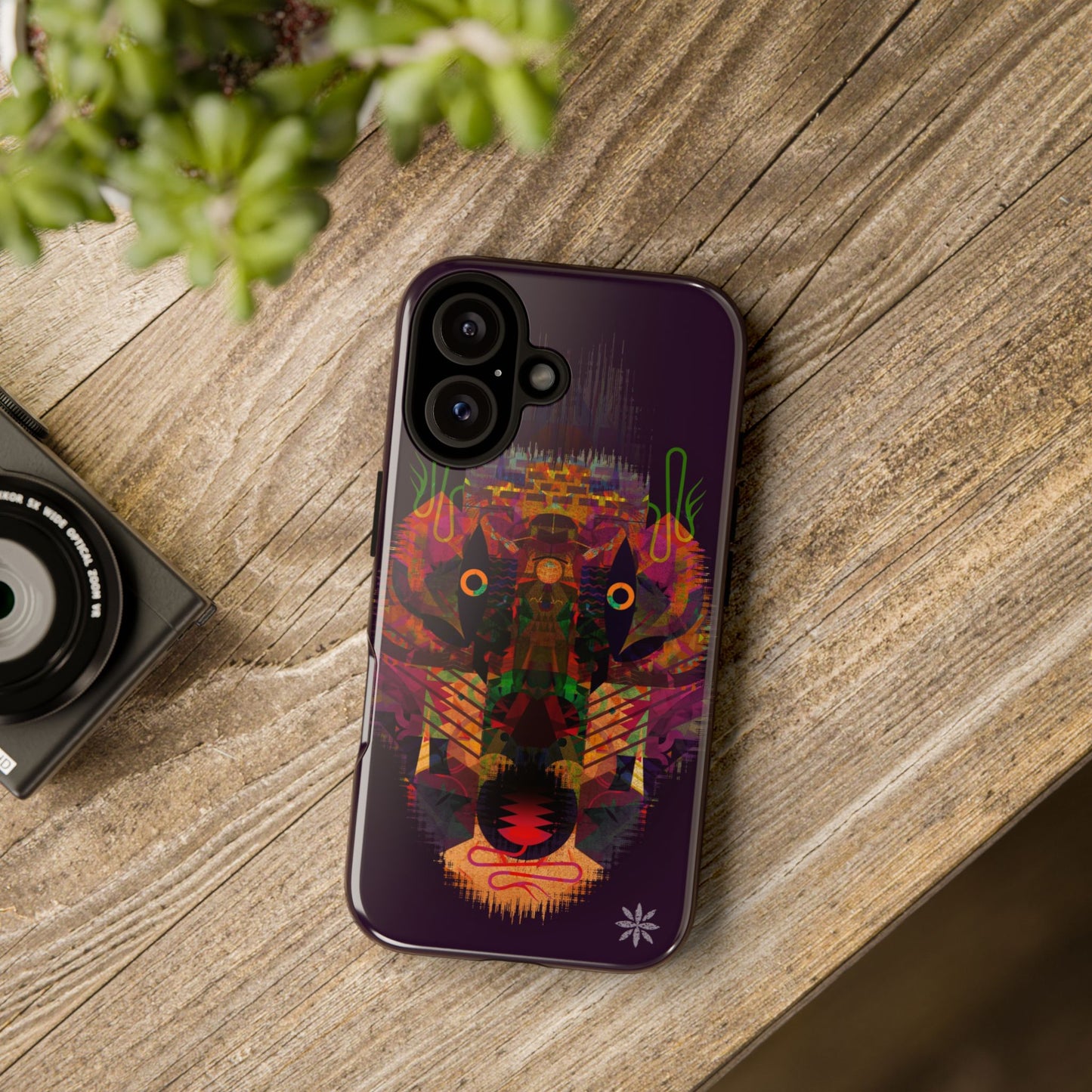 Salvaje - Rugged Phone Case with Vibrant Design