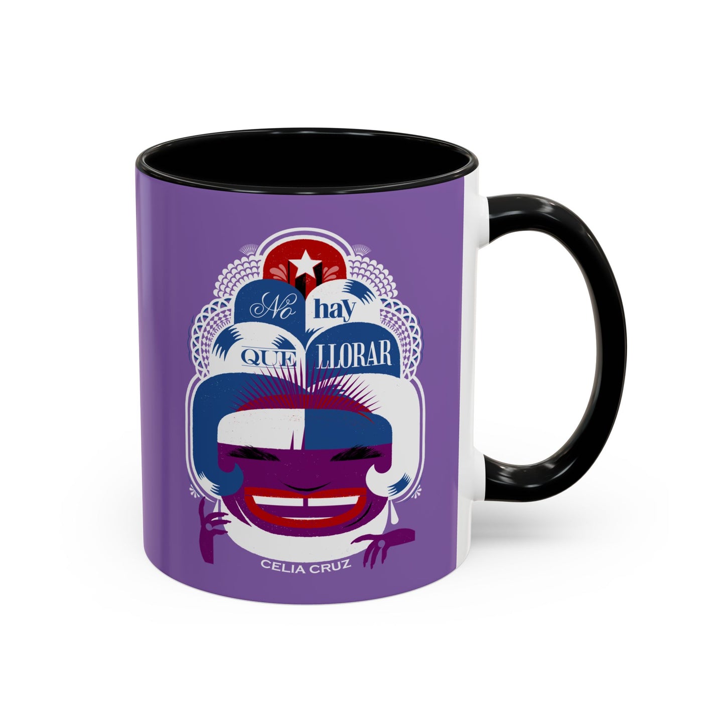 Celia Cruz Accent Coffee Mug (11, 15oz)