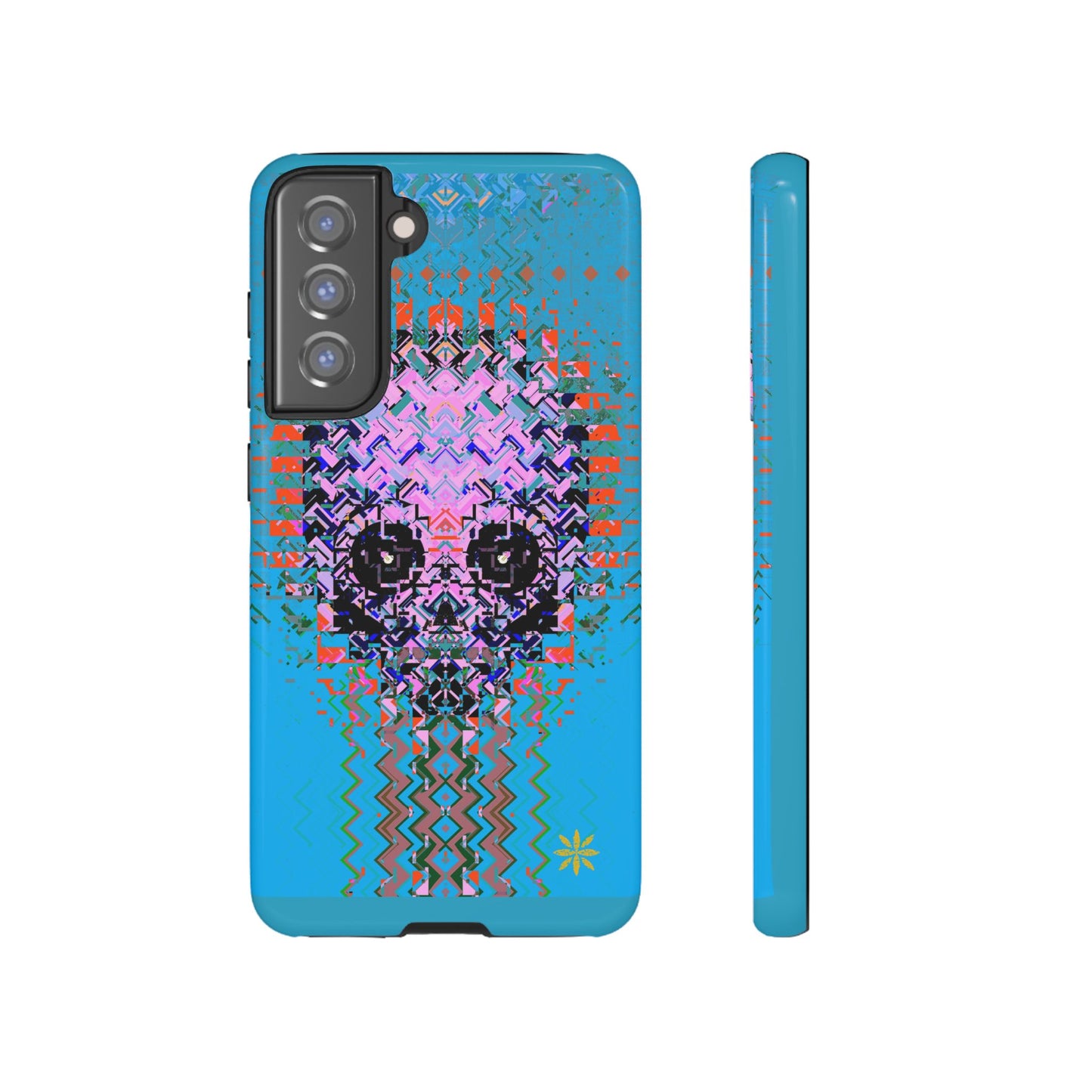 Pixel Skull - Rugged Phone Case