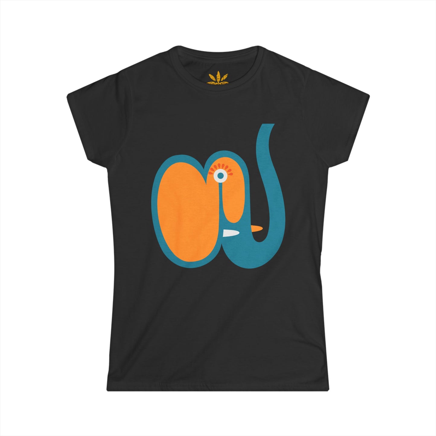 Elephant Women's T-Shirt – Softstyle Tee with Elephant Design