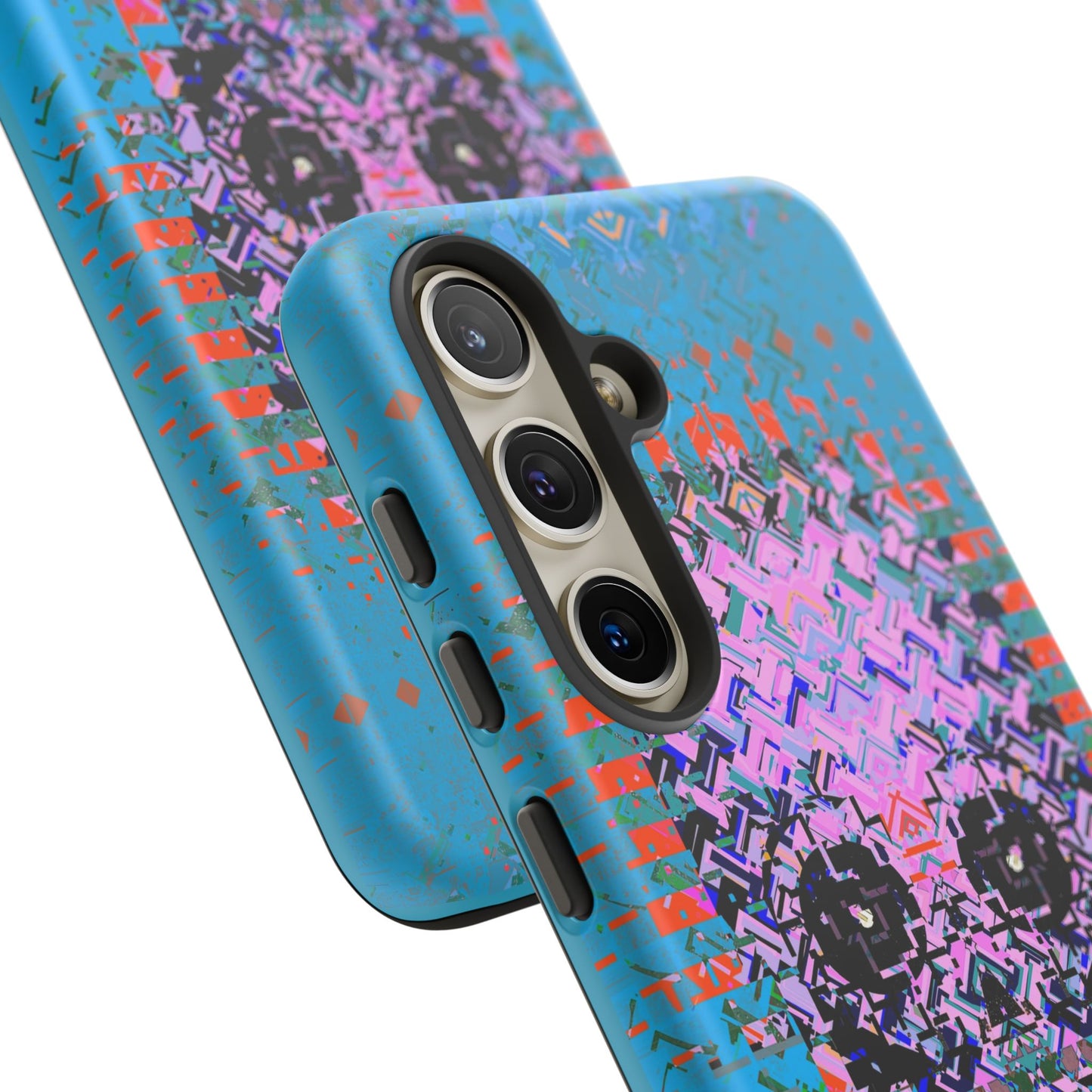 Pixel Skull - Rugged Phone Case