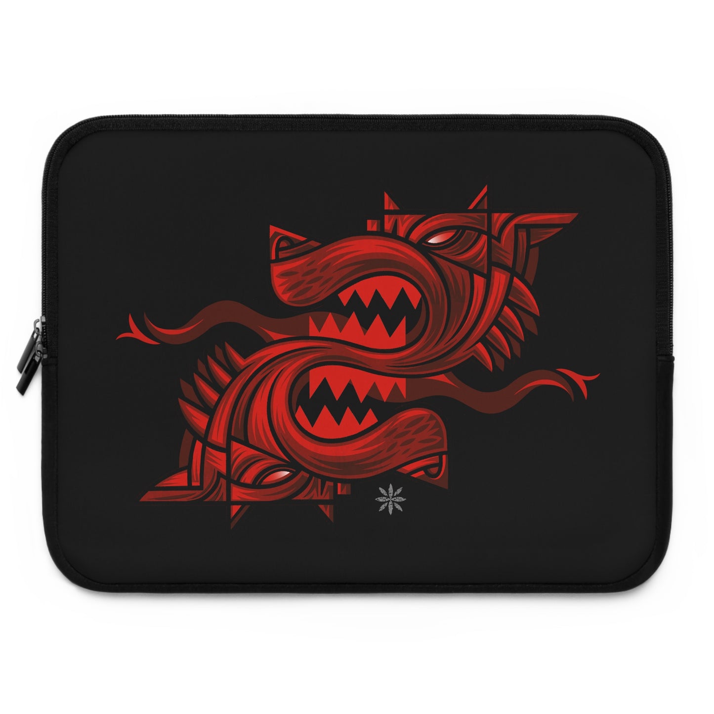 Wolf Fierce Dragon Laptop Sleeve - Stylish Protection for Tech Enthusiasts