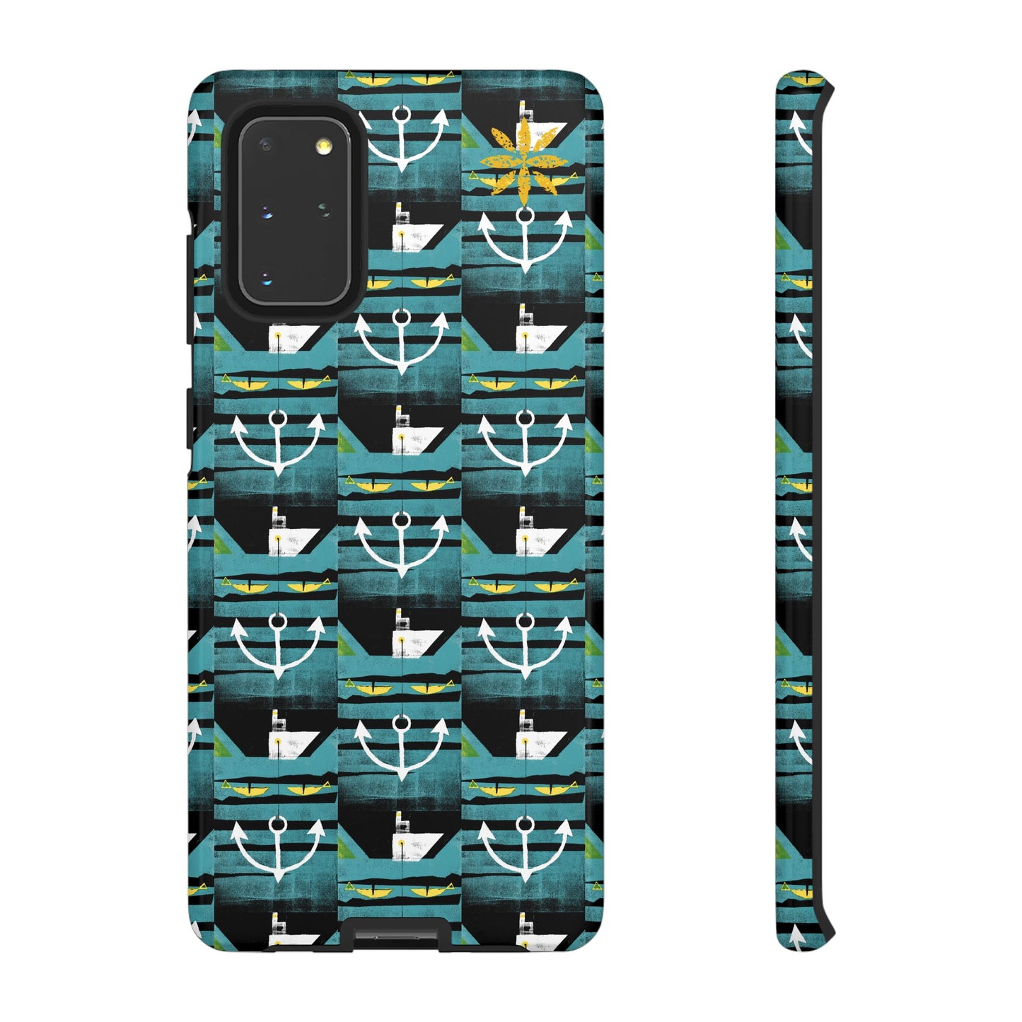 Nautical Tough Case - Waterproof Phone Cover with Marine Design