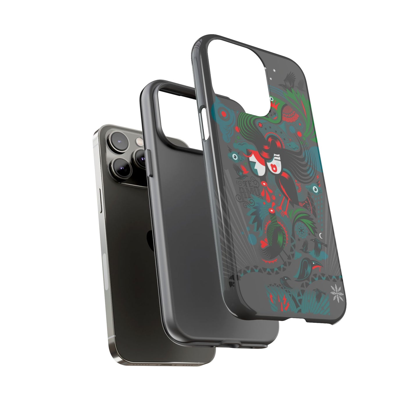 Te Amo BlackBirds - Rugged Phone Case