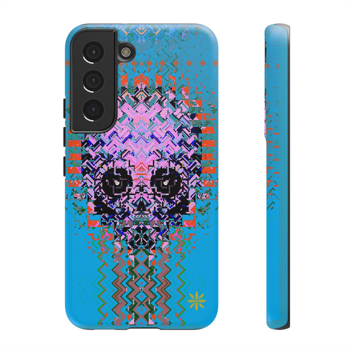 Pixel Skull - Rugged Phone Case