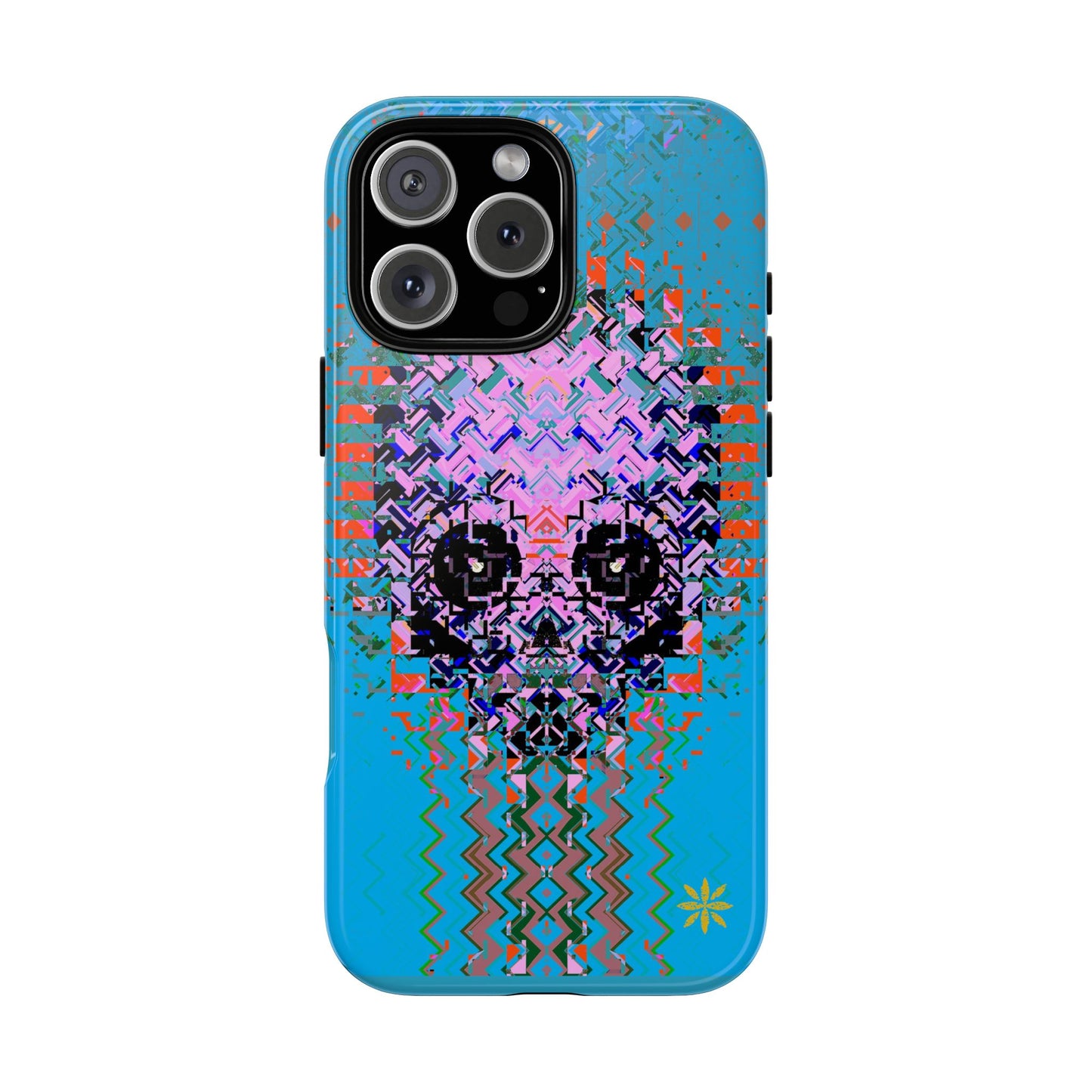 Pixel Skull - Rugged Phone Case