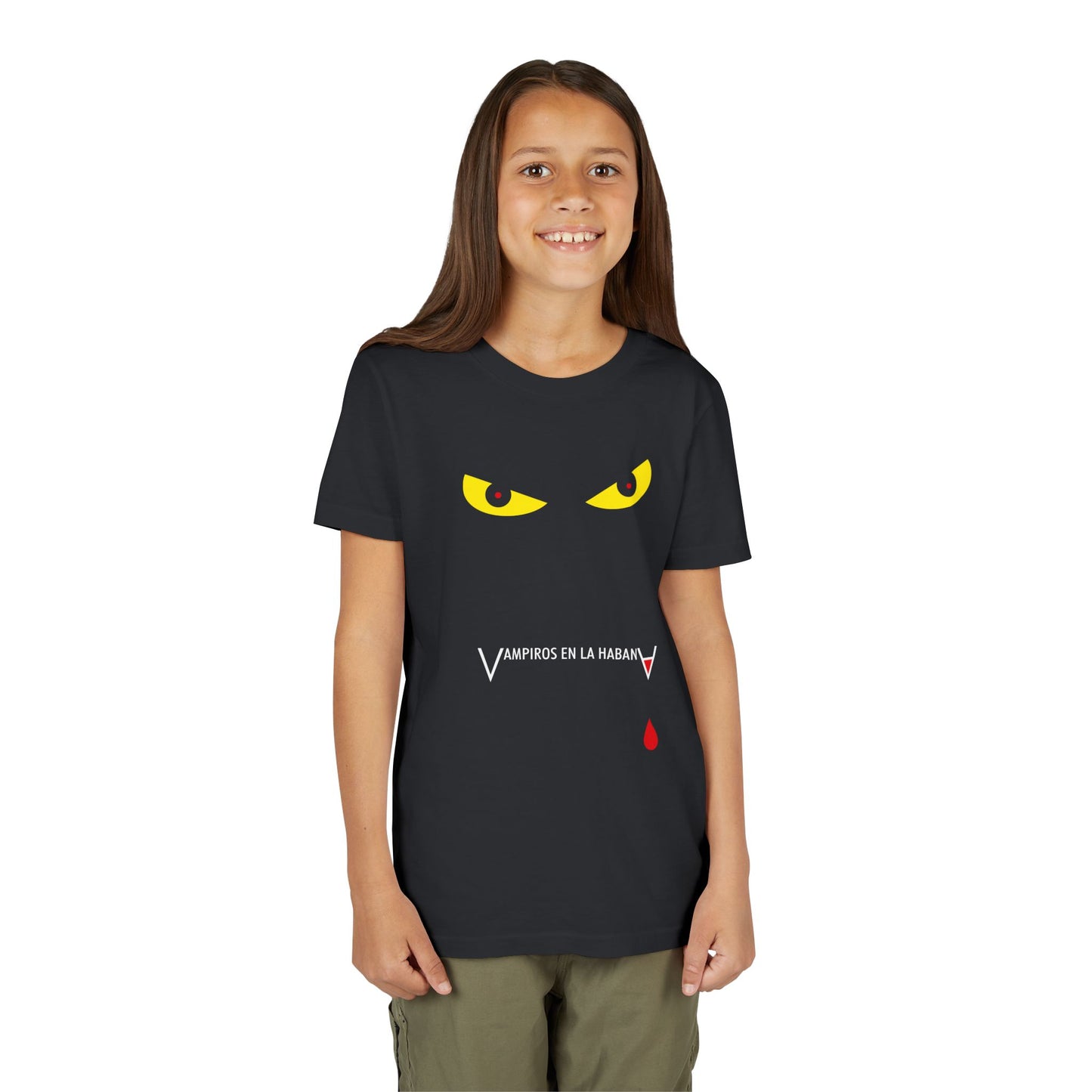 Vampiros en La Habana — Yellow Monster Eyes & Drip Halloween Shirt