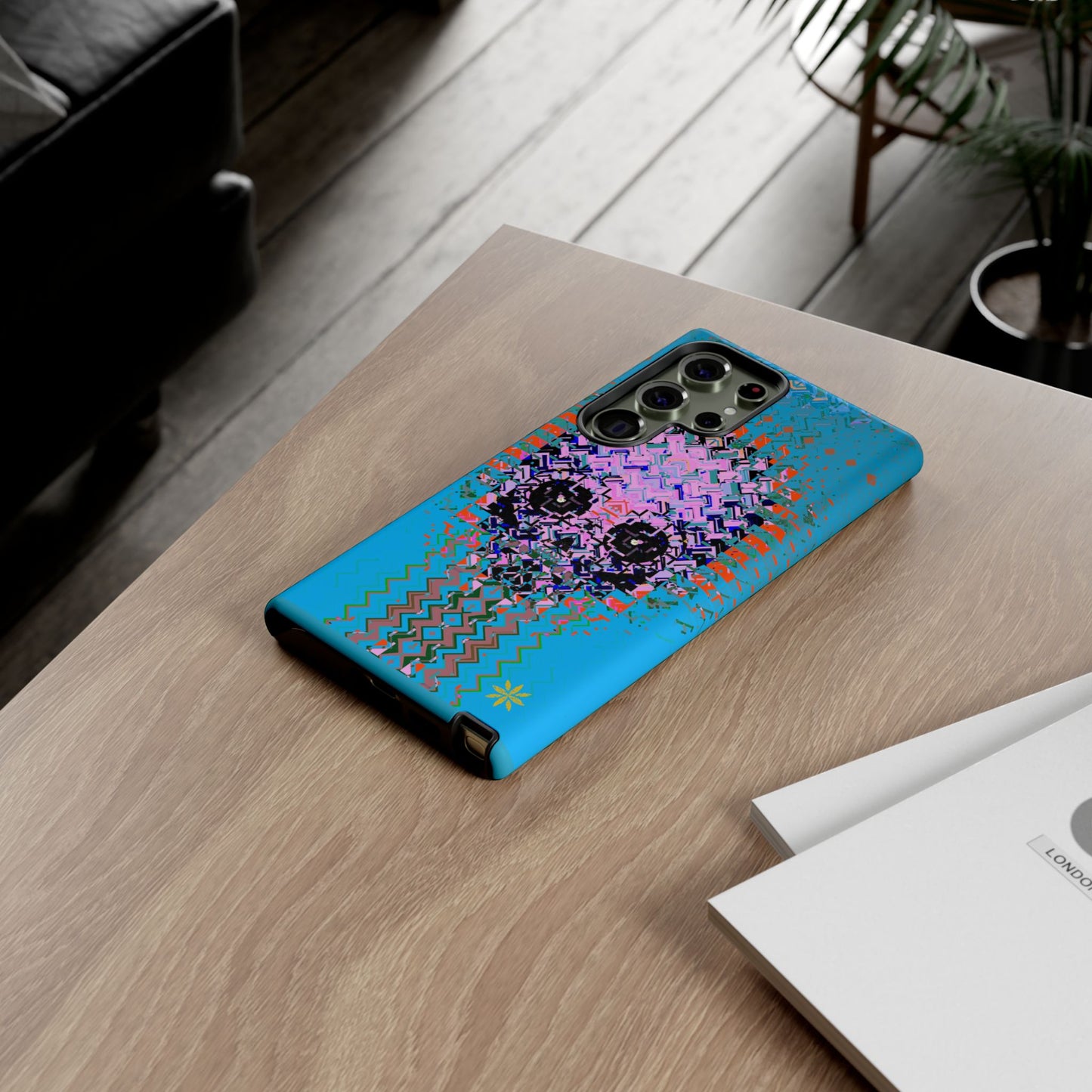 Pixel Skull - Rugged Phone Case