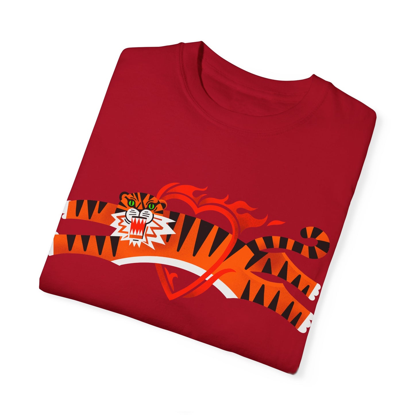 Tiger in love Unisex T-Shirt - Perfect for Nature Lovers & Casual Outings