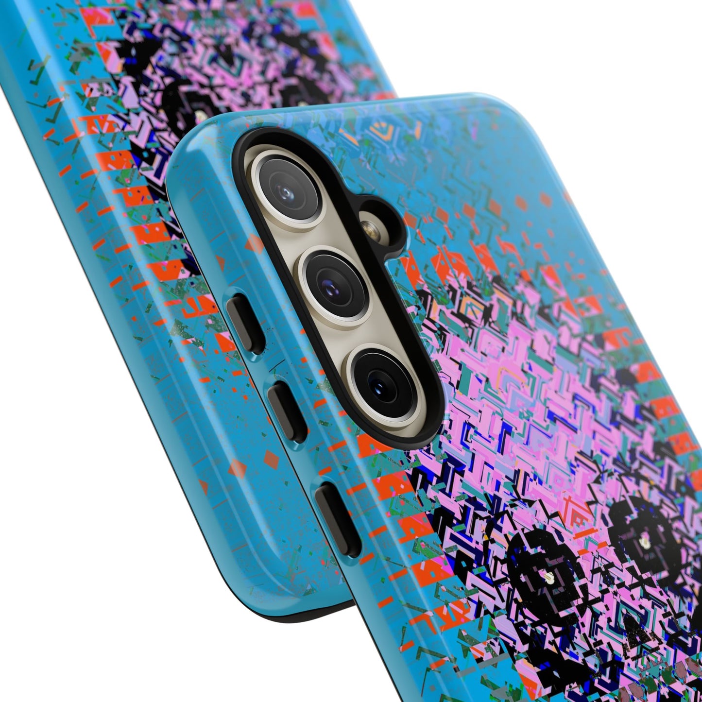 Pixel Skull - Rugged Phone Case