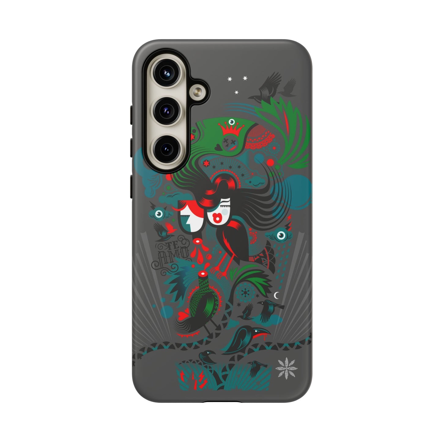 Te Amo BlackBirds - Rugged Phone Case