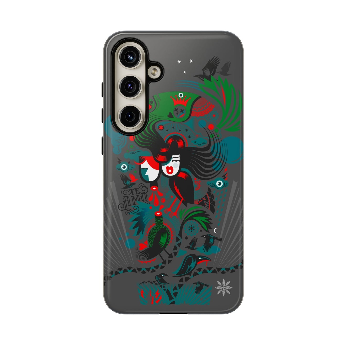 Te Amo BlackBirds - Rugged Phone Case