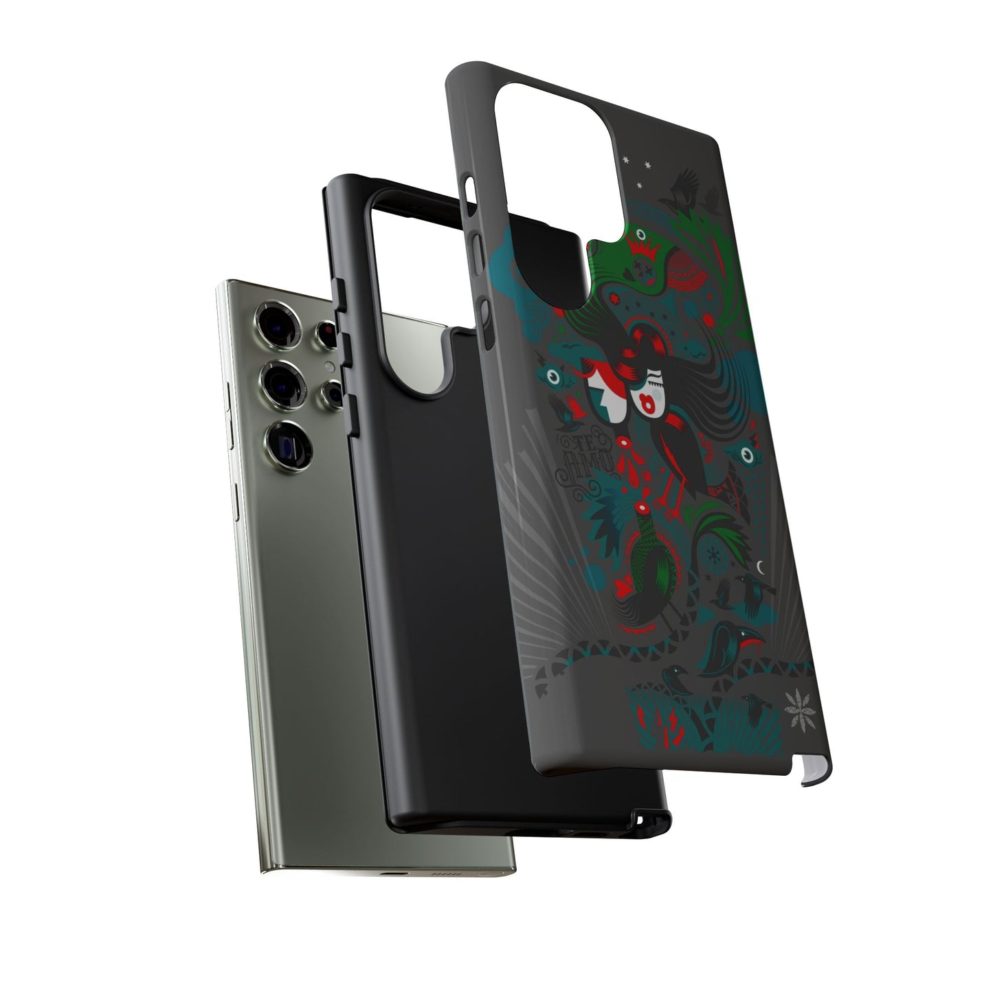 Te Amo BlackBirds - Rugged Phone Case