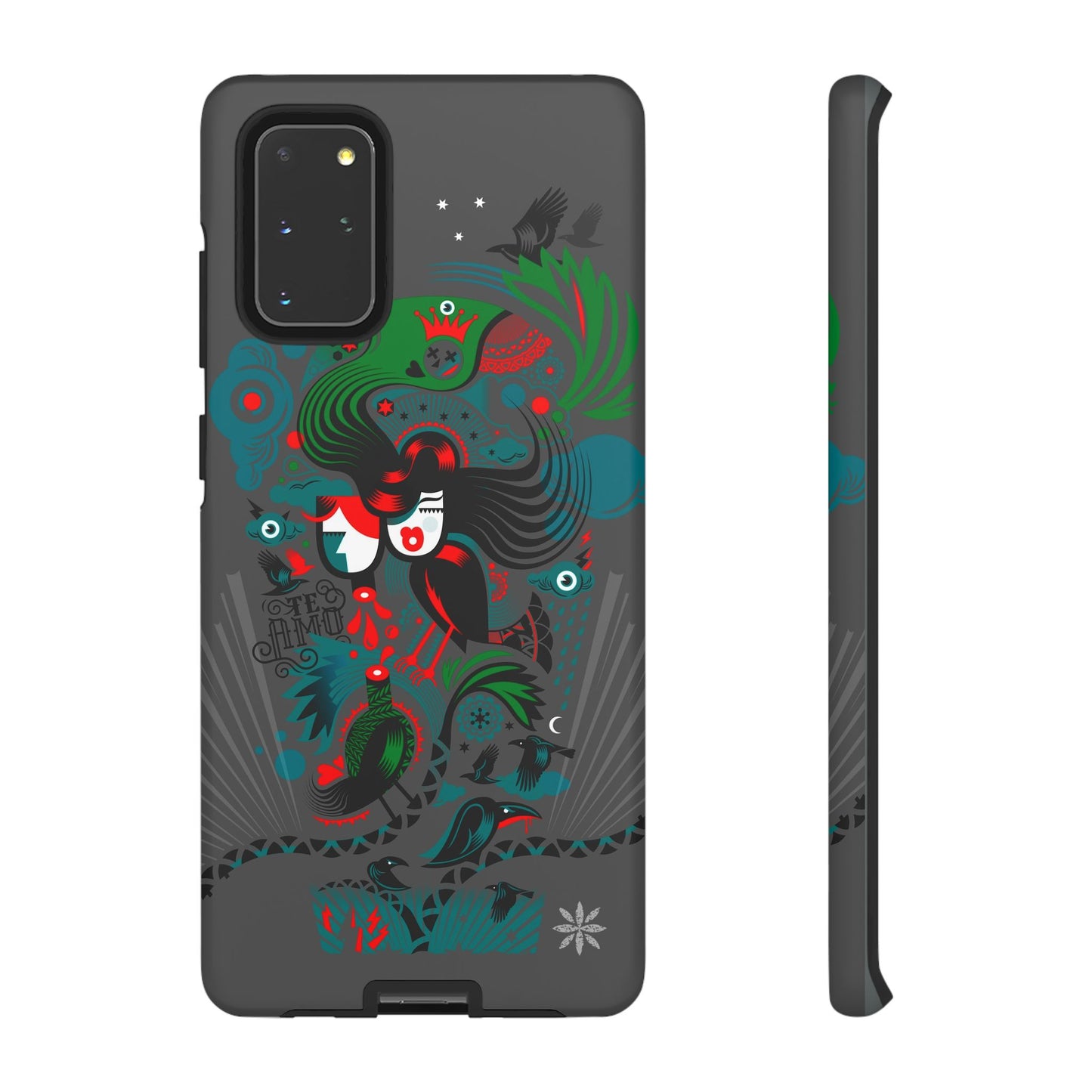 Te Amo BlackBirds - Rugged Phone Case