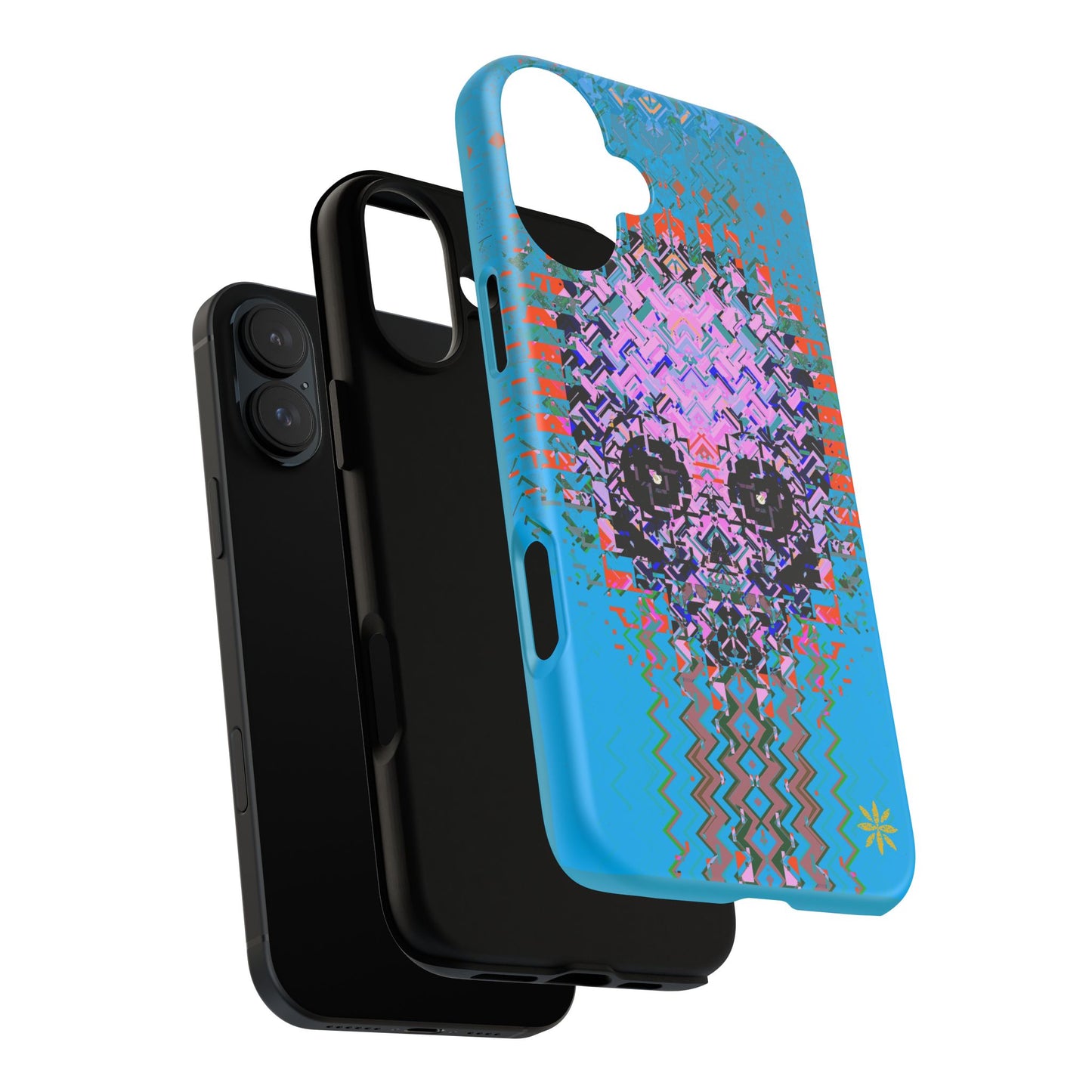 Pixel Skull - Rugged Phone Case