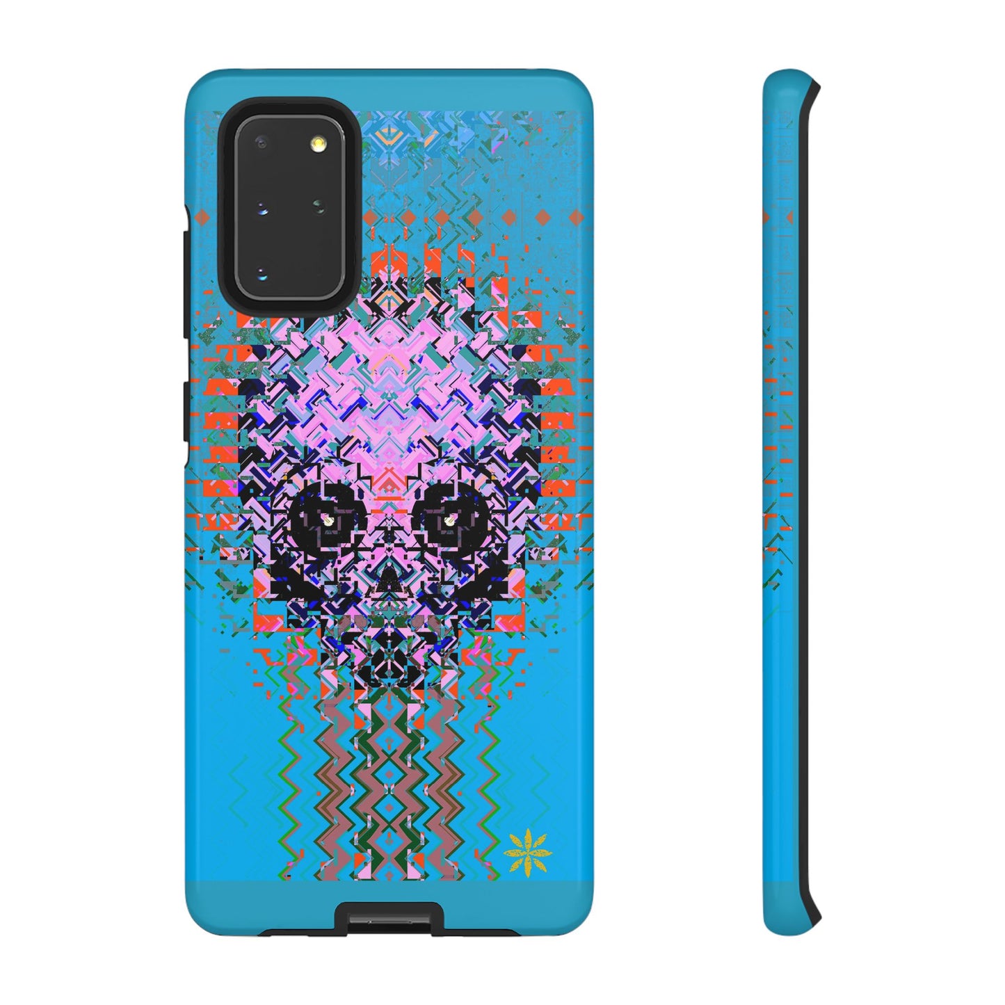 Pixel Skull - Rugged Phone Case