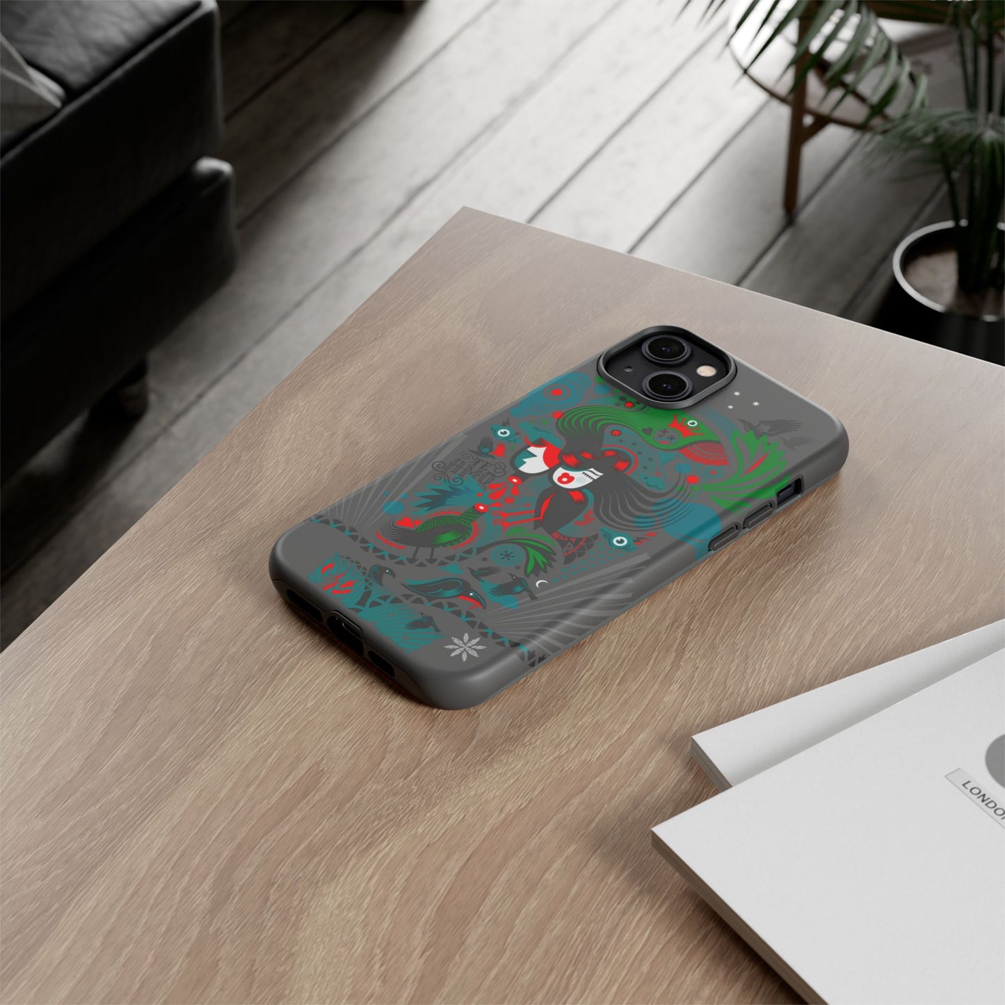 Te Amo BlackBirds - Rugged Phone Case