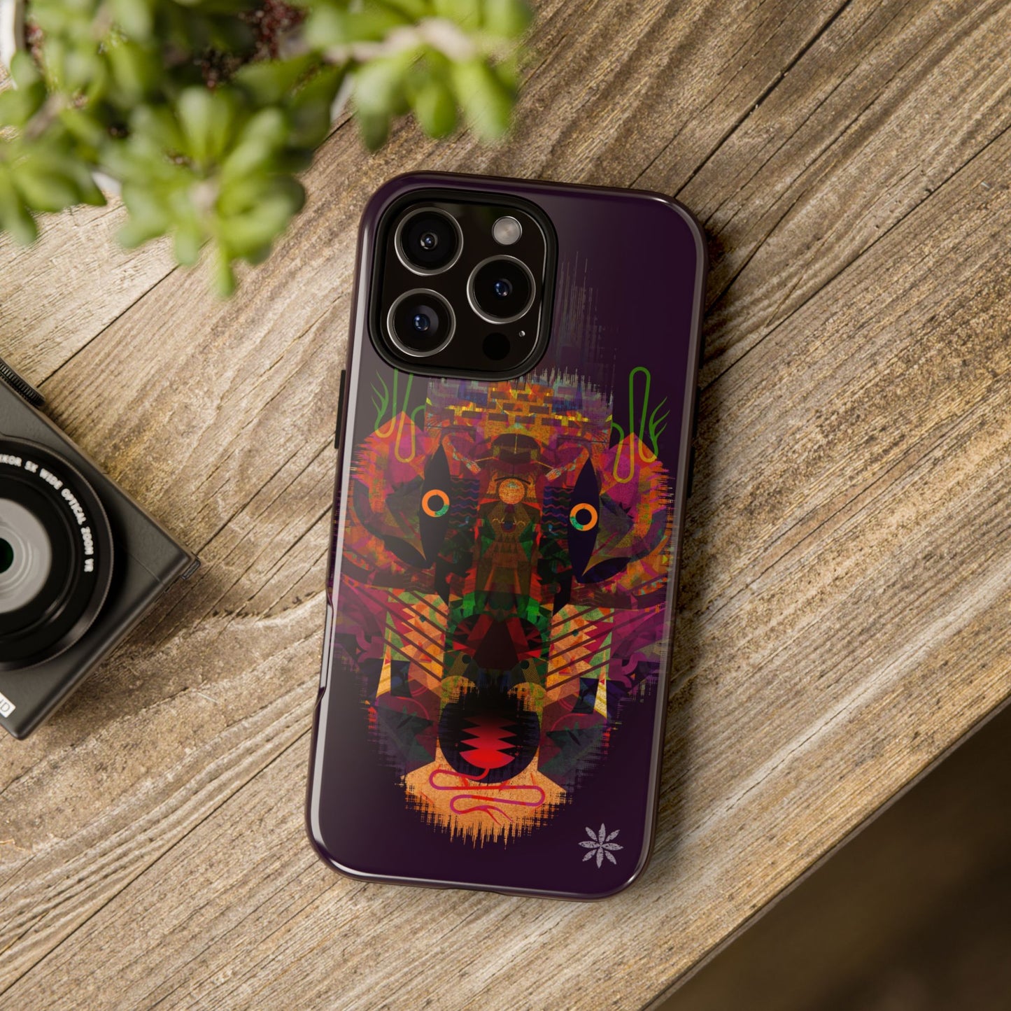 Salvaje - Rugged Phone Case with Vibrant Design