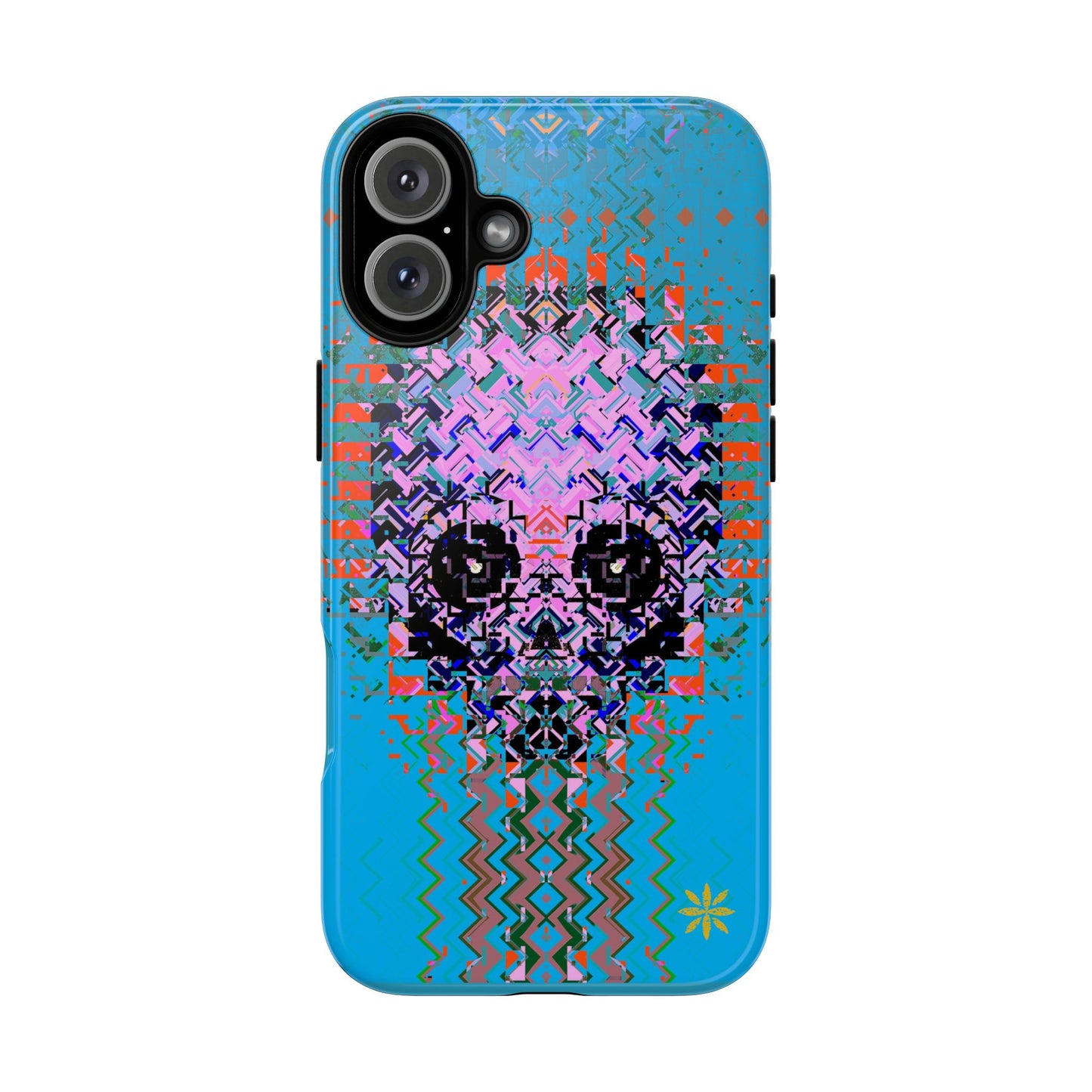 Pixel Skull - Rugged Phone Case