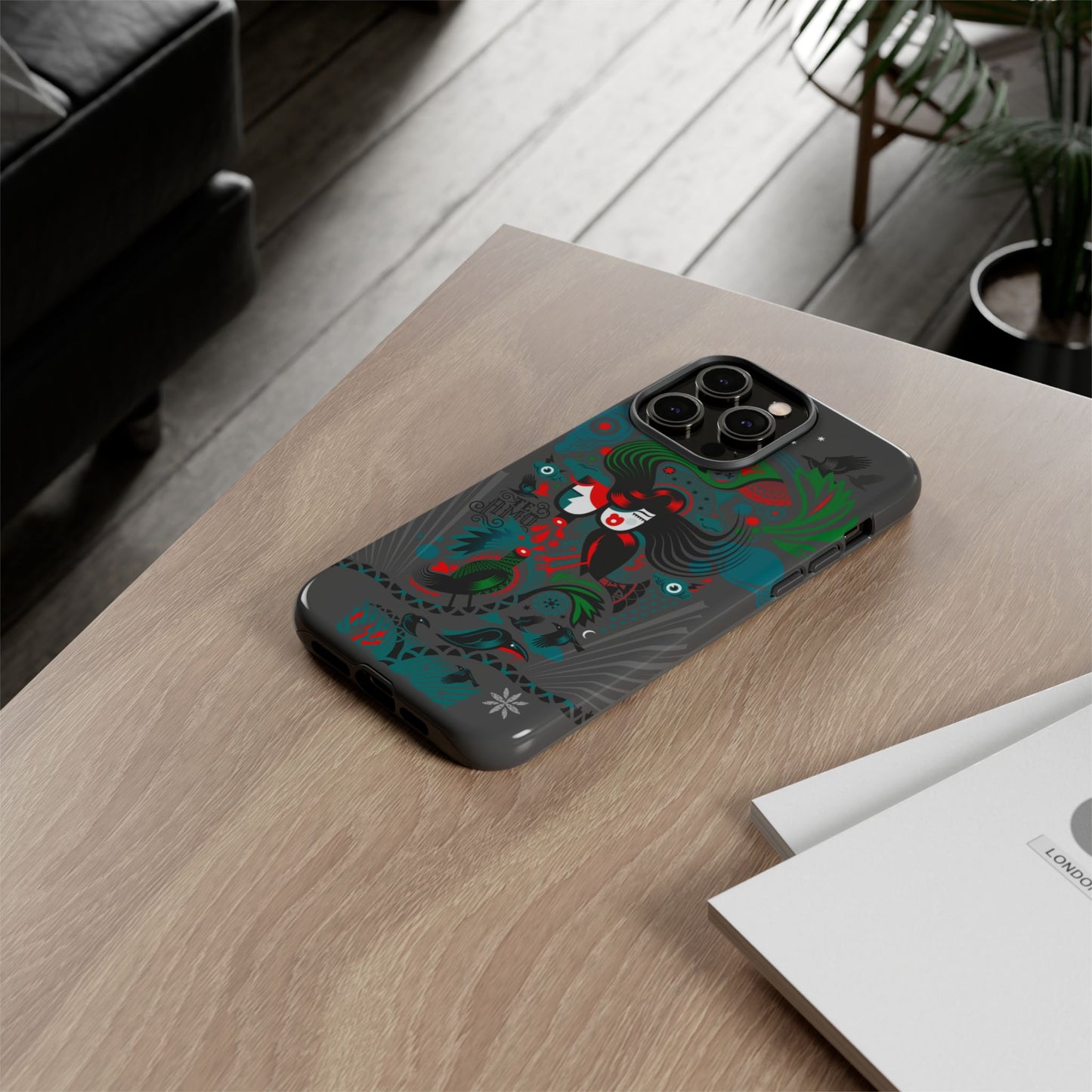 Te Amo BlackBirds - Rugged Phone Case