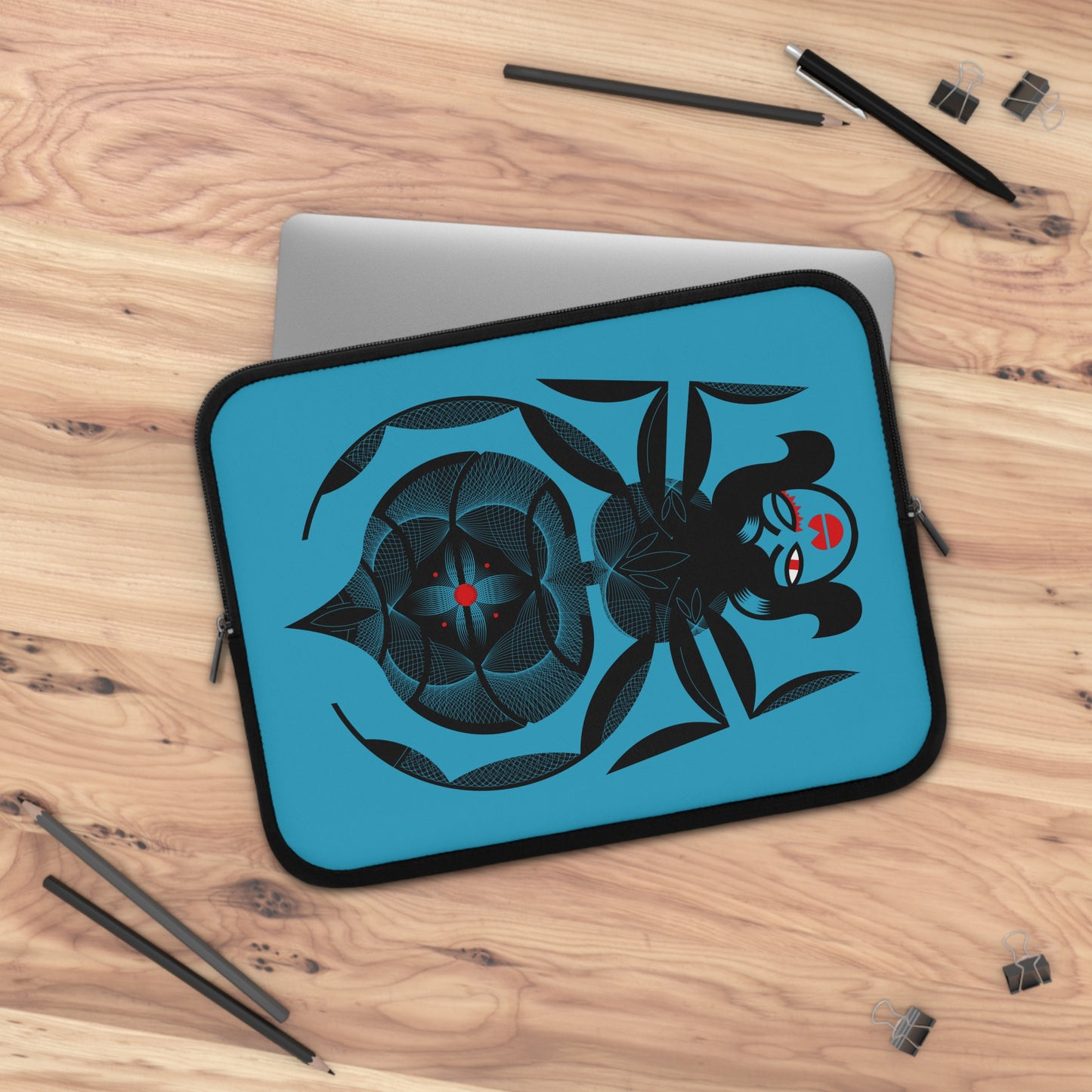 Artistic Laptop Sleeve with Unique Graphic Design