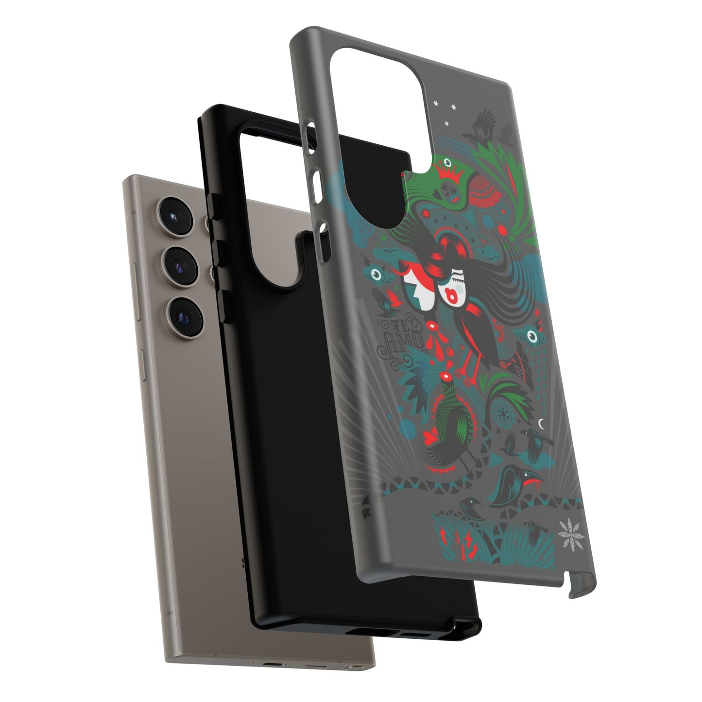 Te Amo BlackBirds - Rugged Phone Case